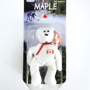 Ty Teenie Beanie Babies “Maple the Bear” McDonalds Collectible – NEW